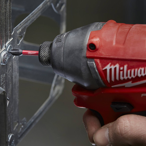 Milwaukee SHOCKWAVE 50mm (2”) Phillips #2 Power Driver Bits 250pk