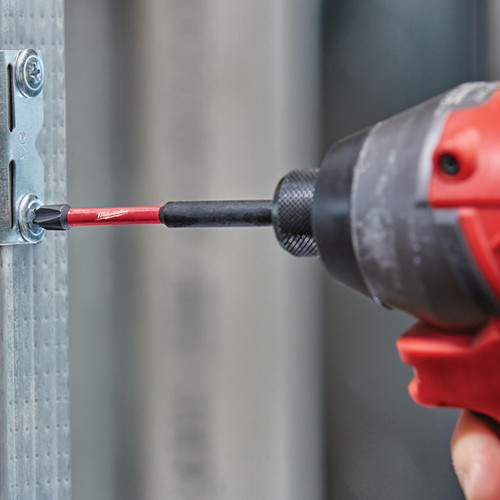 Milwaukee SHOCKWAVE 89mm (3-1/2”) Phillips #2 Power Driver Bits 25pk