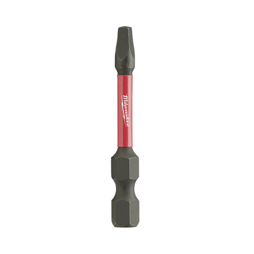 Milwaukee SHOCKWAVE 50mm (2”) Square Recess #2 Impact Driver Bit 5pk
