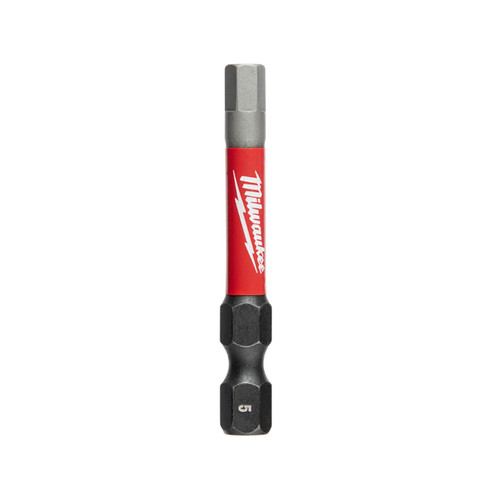 Milwaukee SHOCKWAVE 5mm x 50mm (2”) Hex Power Driver Bit 5pk