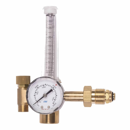 BlueJet Argon Mini Flow-Reg 30LPM Side-Inlet (SI)