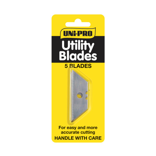 Uni-Pro Utility Knife Repl. Blades (2 notch) 5pk