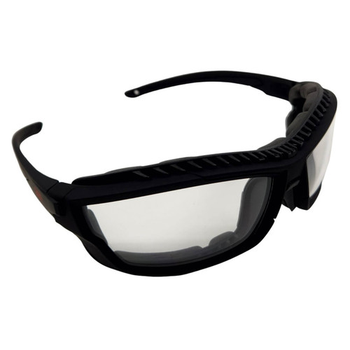 3M Bark Hut Safety Spec Clear HCAF With Dustguard SNN007CDG 3M Bark Hut Safety Spec Clear HCAF With Dustguard SNN007CDG