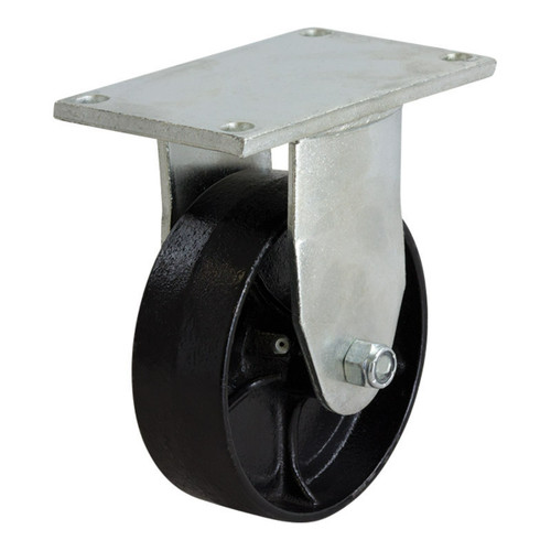 Richmond 150mm Waste Bin Rigid Castor SG Iron Wheel 500/400kg Capacity