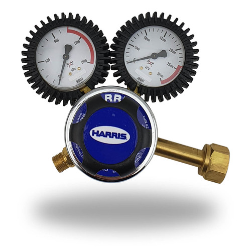 Harris 825 CO2 Regulator. Side Inlet. 0-1000kpa