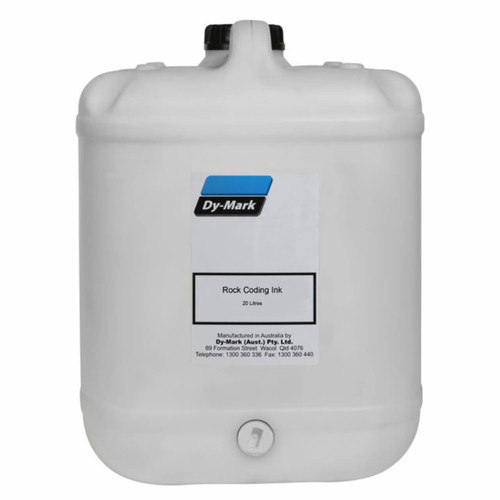 Dy-Mark Rock Coding Ink White 20L