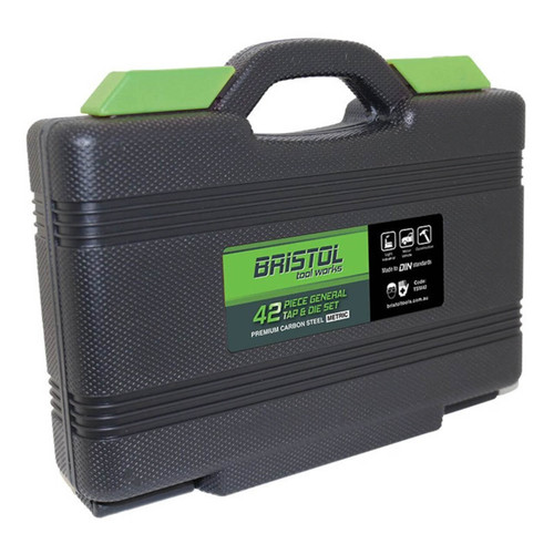 Bristol Metric General Purpose Tap & Die Set 42pce