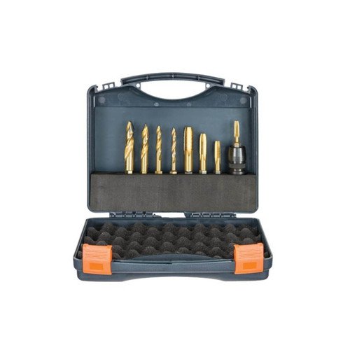 Alpha Versadrive TurboTip Drill Bit 6.8 8.5 10.5 &14mm & Impacta Taps M8 & M10
