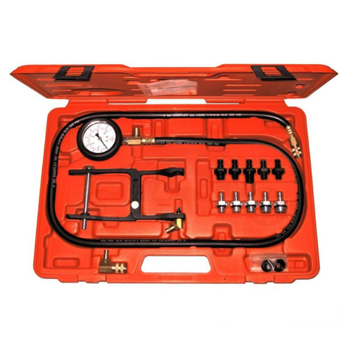 T&E Tools Universal Oil Pressure Tester Kit