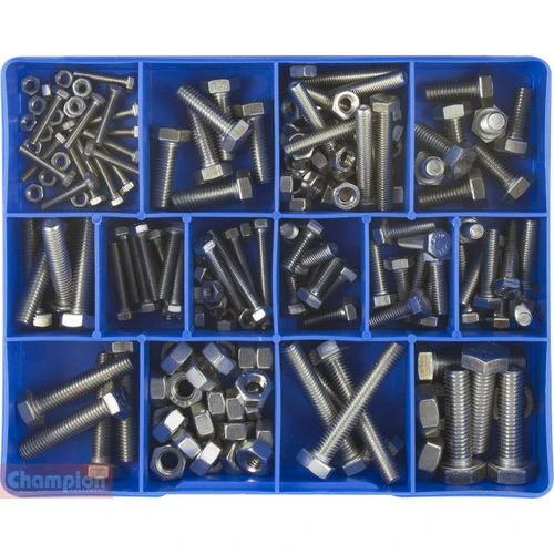Champion Metric Set Screw & Nut 304 Stainless Steel Assortment