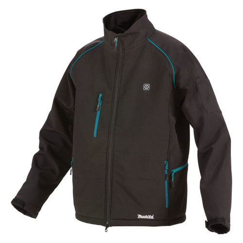 Makita 12V Max Black Heated Jacket (Small) - Tool Only