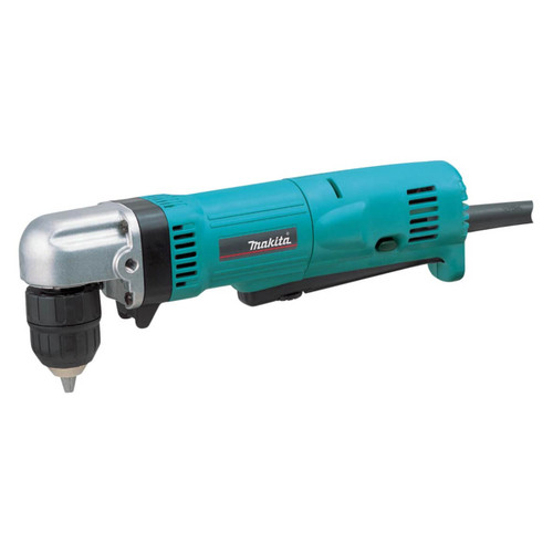 Makita 10mm (3/8”) Angle Drill Keyless Chuck. 450W