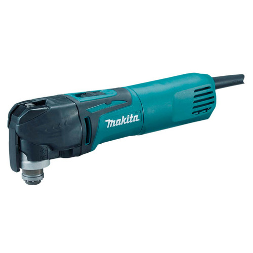 Makita Multi-tool. 320W. Tool-less lock system with Accessory kit & Carry case