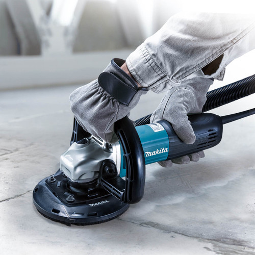 Makita 125mm (5”) Concrete Planer. 1.400W. with MakPac case. Diamond wheel not included