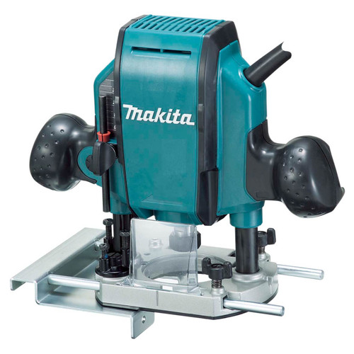 Makita 9.5mm (3/8”) Plunge Router. 1.000W
