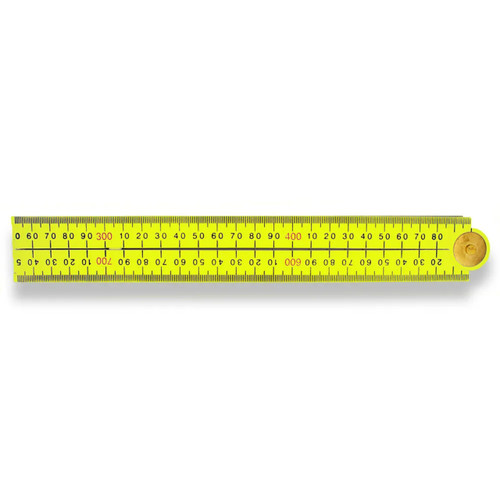 HI VIS 1m Folding Ruler