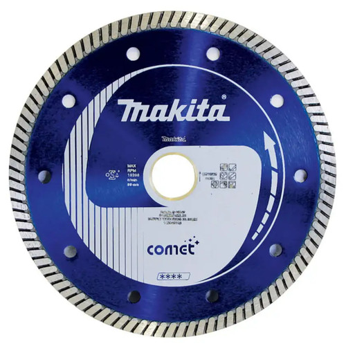Makita 125mm X 22.23 Diamond Blade Turbo - Comet Makita 125mm X 22.23 Diamond Blade Turbo - Comet