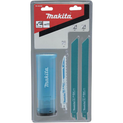 Makita Recipro Blade Metal Combination Set - (6pc) / Tube