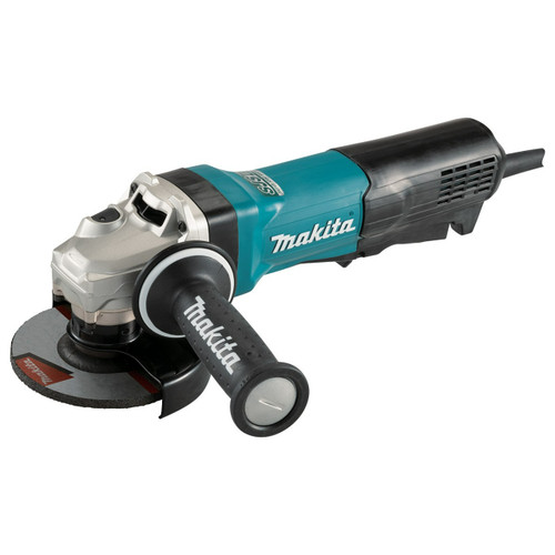 Makita 125mm (5”) 1900W Paddle Switch Angle Grinder inc Mechanical Brake