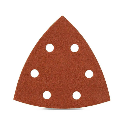 Makita Multitool Sand Paper Red Long 100# Suits All Wood / H/Wood / Chipboard Tm0300 - (10pc)