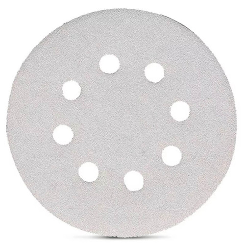 Makita Sanding Disc Hook & Loop White 125mm / 400# Punched - (10pk)