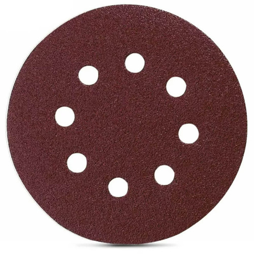 Makita Sanding Disc Hook & Loop Brown 125mm / 240# Punched - (10pk)