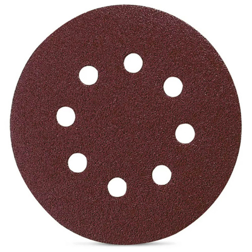 Makita Sanding Disc Hook & Loop Brown 125mm / 400# Punched - (10pk)