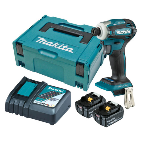 Makita DLX1509TX1 18V 5.0Ah Li-ion Cordless 15pce Combo Kit Including  Brushless