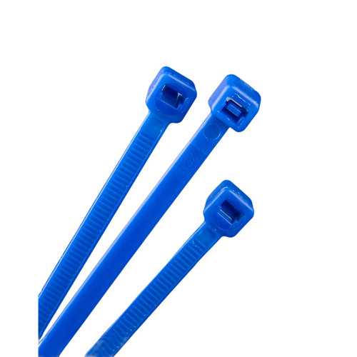 Cable Tie Blue 300 x 4.8mm 100pk