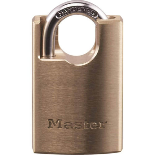 Master Lock Shroud Padlock Brass 50mm