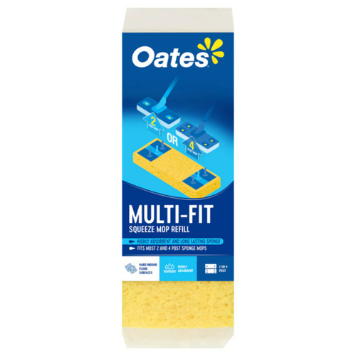 Oates MS-006 Multifit Sponge Refill 2pk