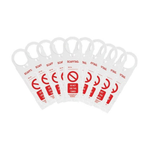 Cardholder Scafftag Status 10pk