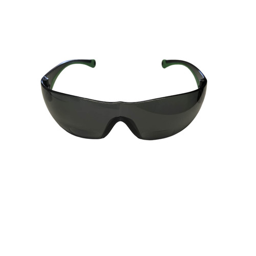 Maxvue Smoke +2.0 Mag AF/HC Safety Specs