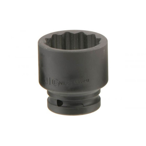 Genius 3/4 Dr x 2 12pt C/M Thin Wall Impact Socket Imperial