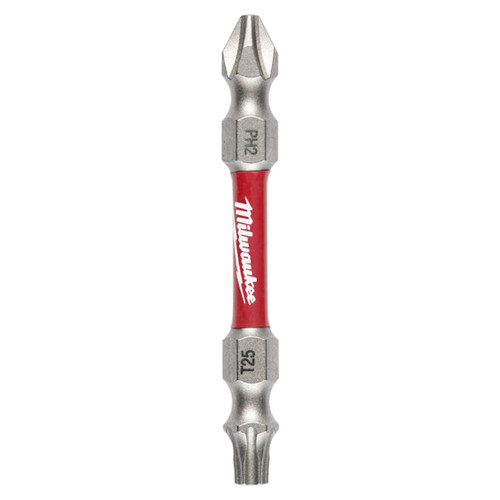 Milwaukee Shockwave PH2/Torx25 Double Ended Bit 60mm 1PK