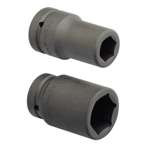 Genius 1” Dr x 1-15/16 C/M Deep Impact Socket Imperial