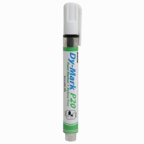 Dy-Mark P20 Paint Marker White 12/pk