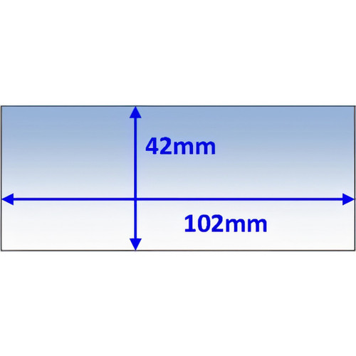 Clear Inner Lens 102x42mm suit Promax 200 5pk