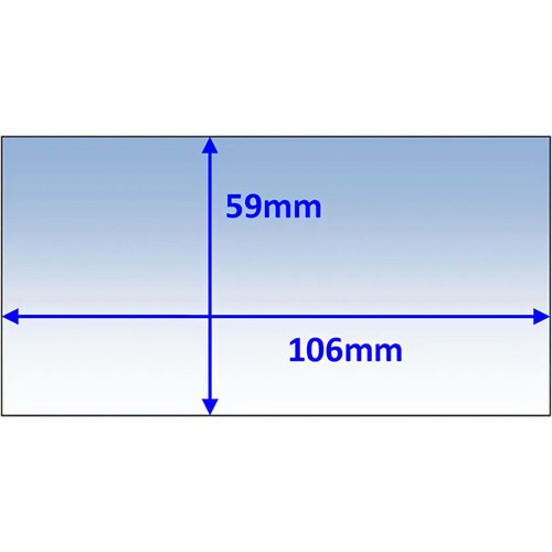 Clear Inner Lens 106x59mm suit Promax 350 5pk