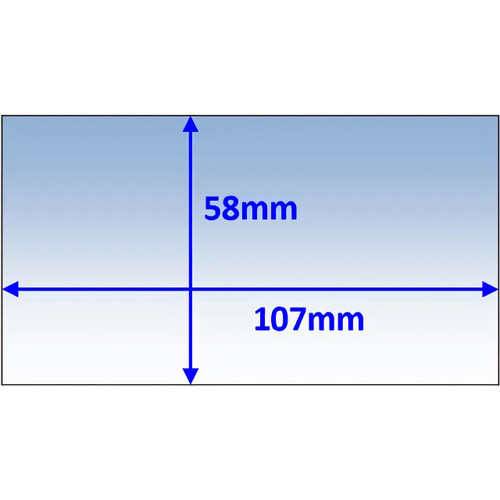Clear Inner Lens 107x58mm suit Cigweld ProLite 5pk