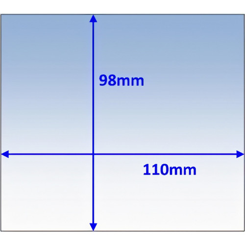 Clear Outer Lens 110x98 suit BOC Weldguard 10pk