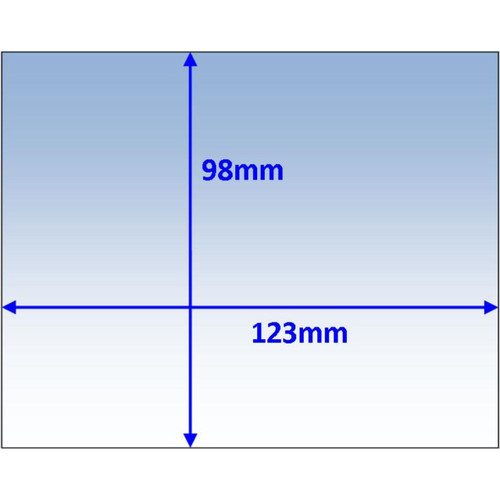 Clear Outer Lens 123x98mm suit Cigweld ProLite 10pk