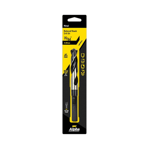 Alpha 35/64 Reduced Shank Drill Bit