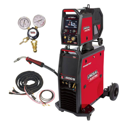 Lincoln Powertec i500S Ready-to-weld package