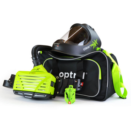 Optrel RTG E3000X System C/W Clearmaxx PAPR Helmet In Bag