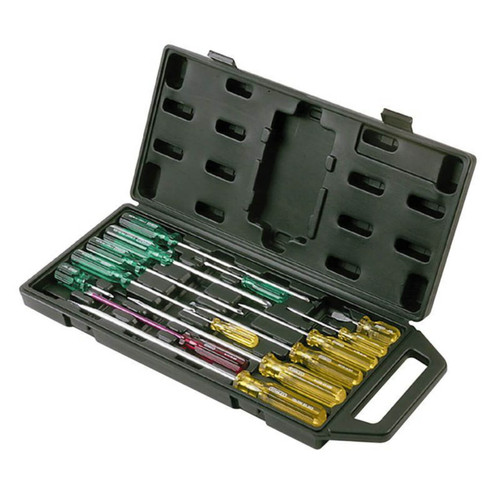 Stanley Screwdriver Set With Acetate Handles 14pce