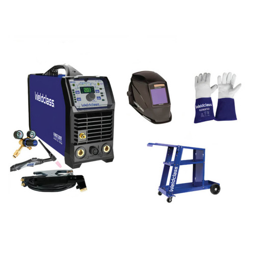 Weldclass Force 201T AC/DC Tig Welder Bundle