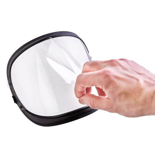 Cleanair Protection Film For Visor CR1 (UniMask, Omnira) 10pk Cleanair Protection Film For Visor CR1 (UniMask, Omnira) 10pk