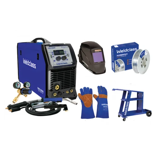 Weldclass Force 255MST Mig/Stick/Tig Welder Bundle