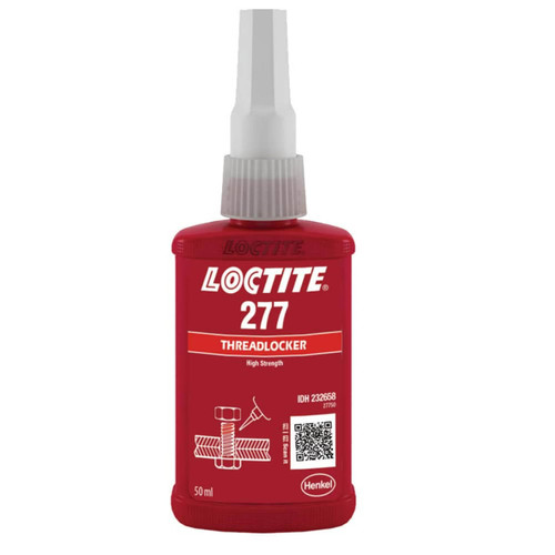 Loctite 277 Threadlocker High Strength Red 50ml